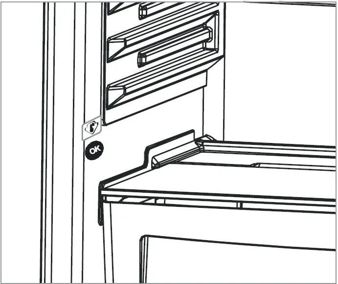 SHARP SJ-TE435H4W-EU Standing Fridge Freezers 13