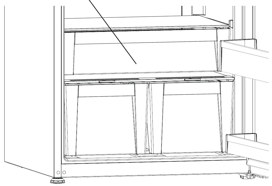 SHARP SJ-TE435H4W-EU Standing Fridge Freezers 16