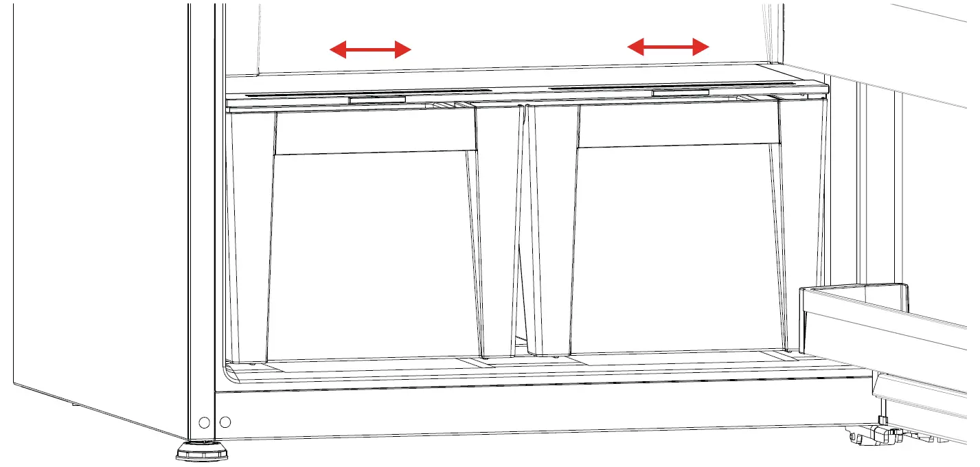 SHARP SJ-TE435H4W-EU Standing Fridge Freezers 16