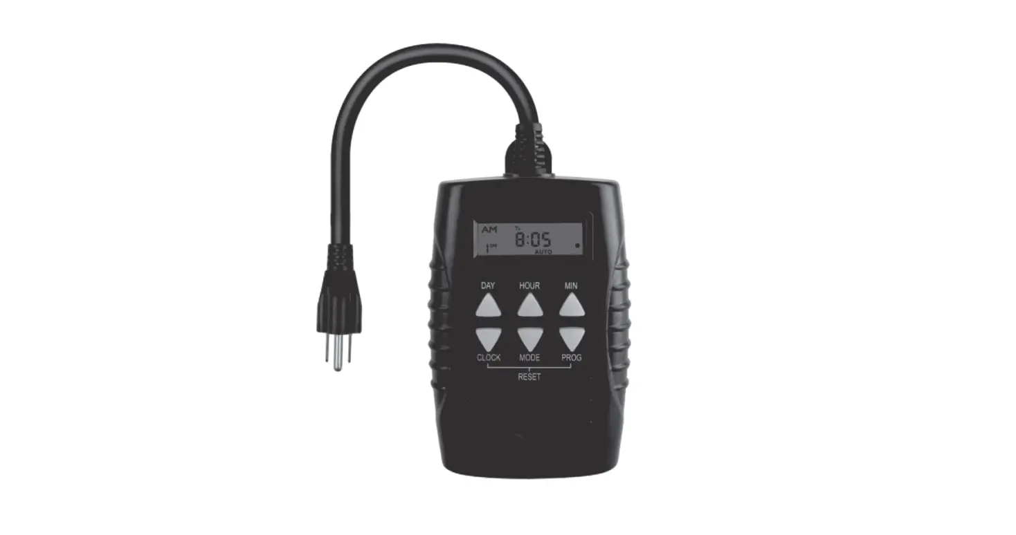 Bn-link Bnd-60/u78 Dual Outlet Outdoor Digital Timer Instruction Manual