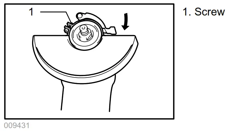 makita GA4030R 100mm Angle Grinder - Screw