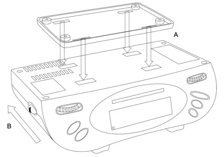 HYUNDAI-KR-615-AM-FM-Kitchen-Alarm-Clock-Radio-3
