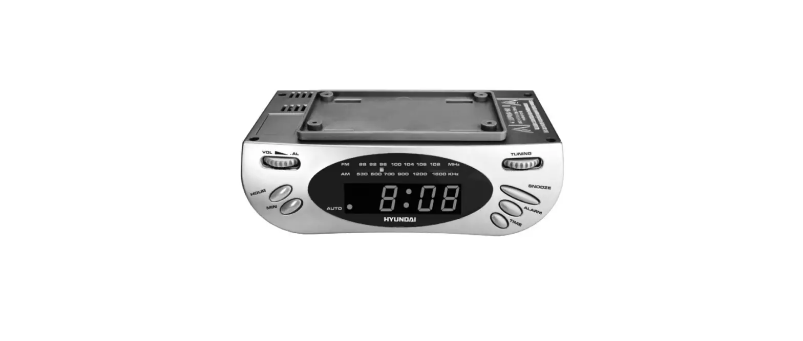 Hyundai Kr 615 Am-fm Kitchen Alarm Clock Radio Instruction Manual Hyundai Kr 615 Am-fm Kitchen Alarm Clock Radio Instruction Manual
