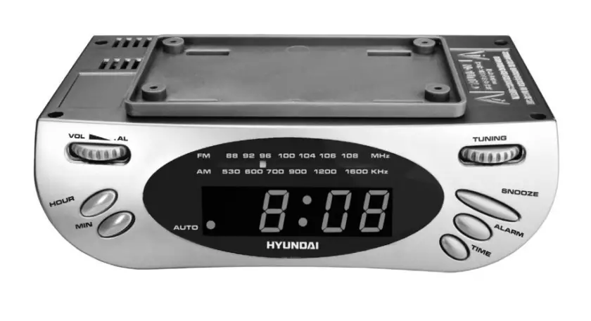 HYUNDAI-KR-615-AM-FM-Kitchen-Alarm-Clock-Radio