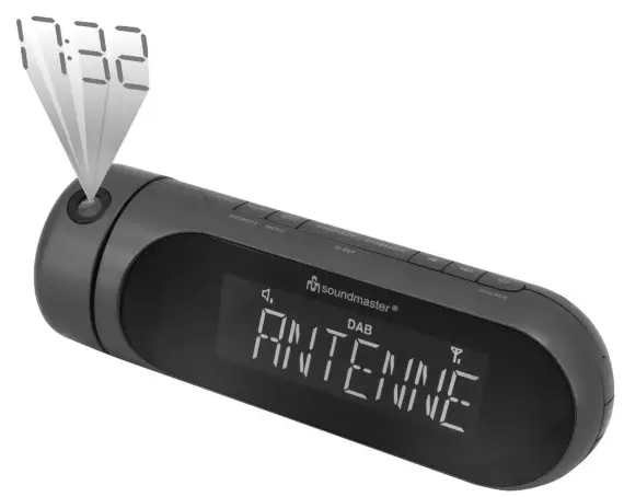 soundmaster UR6700 Clock Radio with Bluetooth® and USB Charging