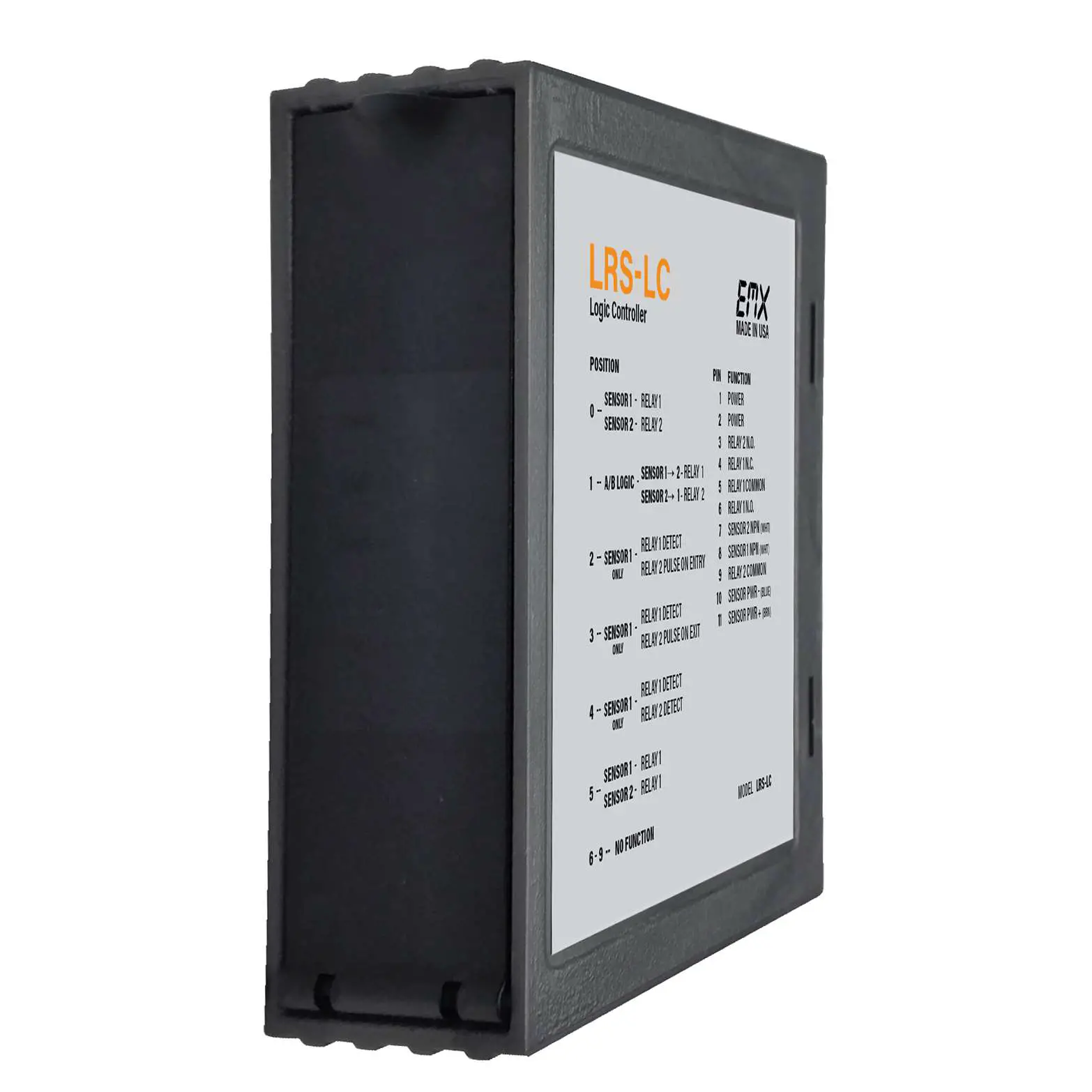 Emx Lrs-lc Logic Controller Instruction Manual Emx Lrs-lc Logic Controller Instruction Manual