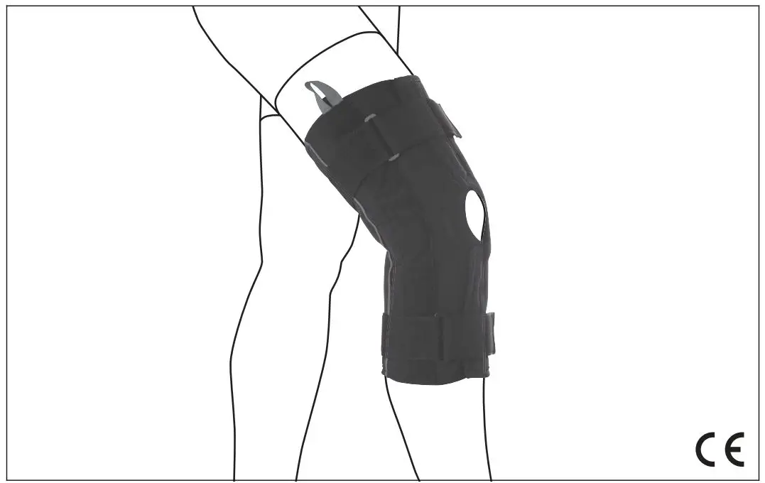 Ottobock 8353 Genu Direxa Wraparound Knee Bracing And Supports Instruction Manual