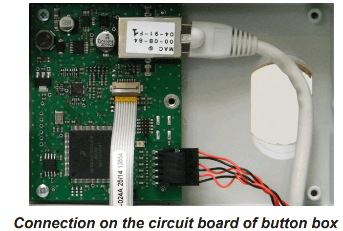 Bodet Button Box Trigger Massages - connector