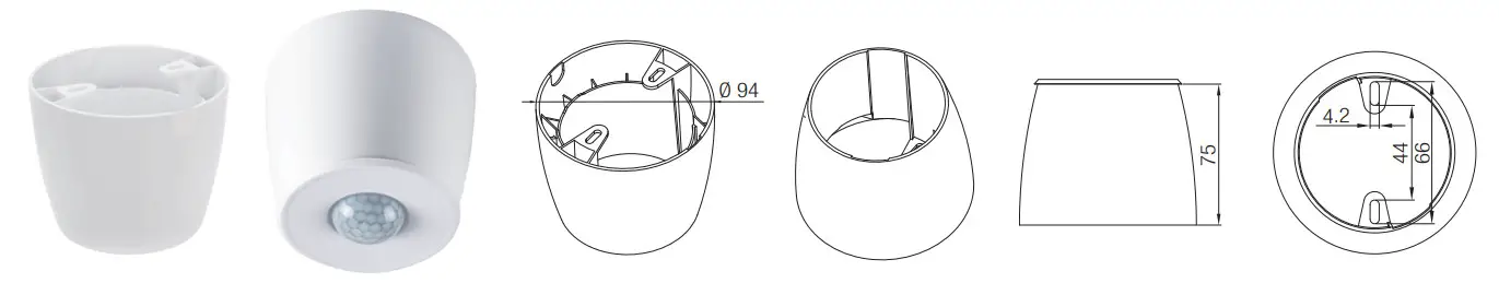 HYTRONIK HBIR32 PIR Standalone Motion Sensor - Tangentia4