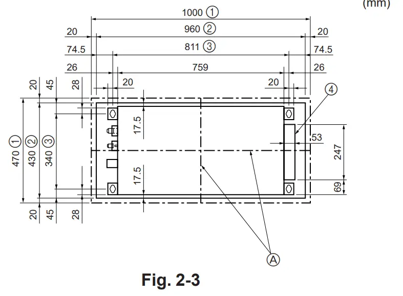 MITSUBISHI ELECTRIC PMFY P VBM E Indoor Air Conditioners - fig 2