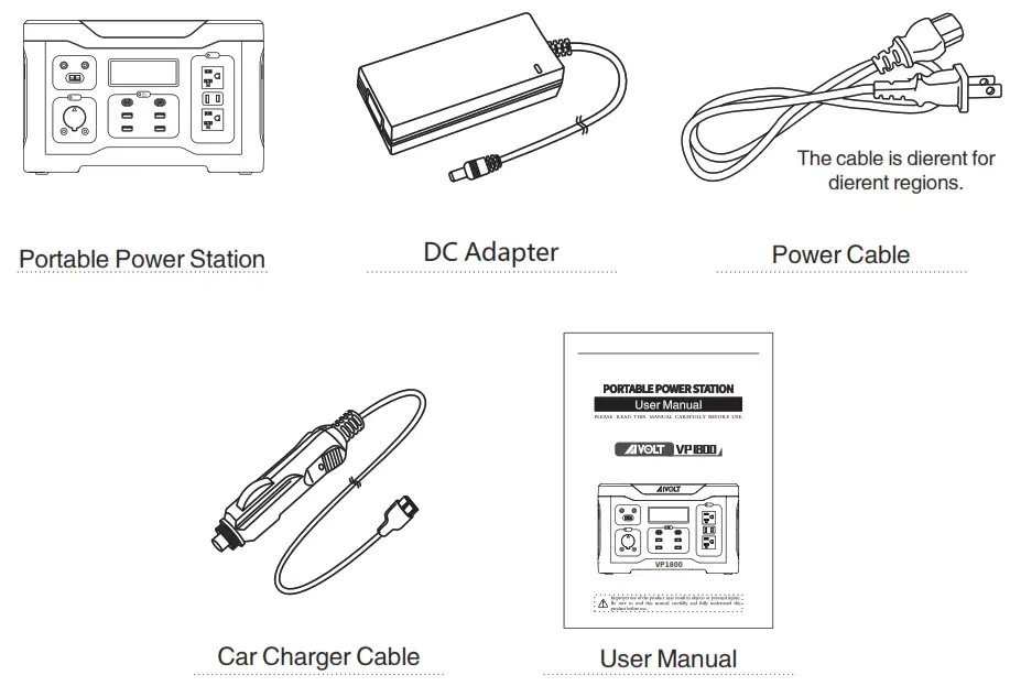 VOLT VP1800 Portable Power Station - Portable Power Station