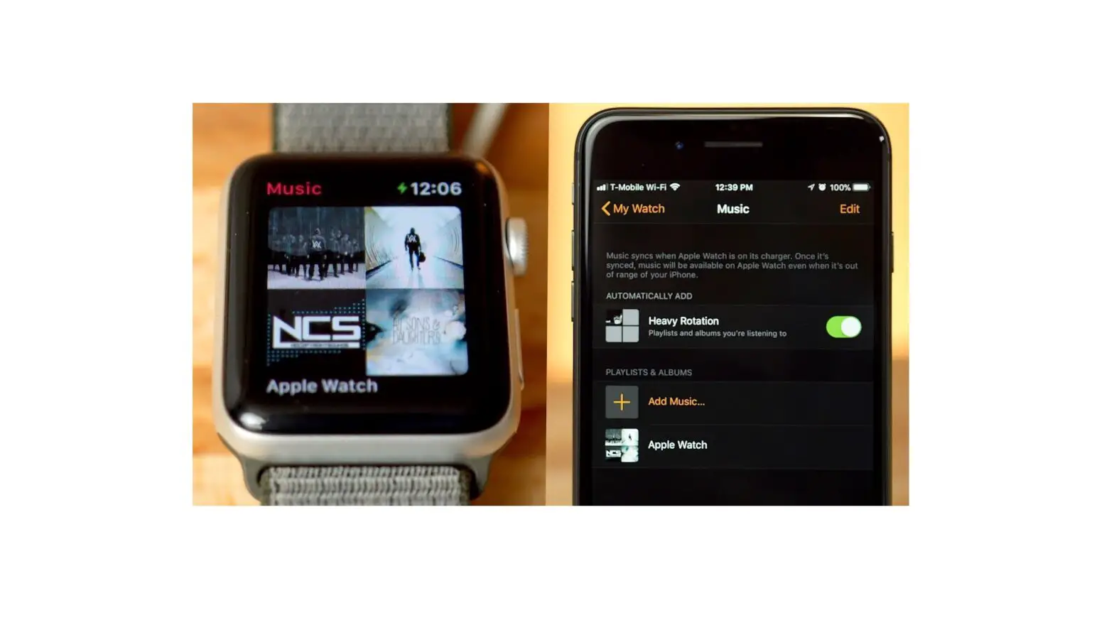 Add Music To Apple Watch Add Music To Apple Watch