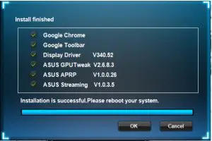 Installing ASUS Streaming