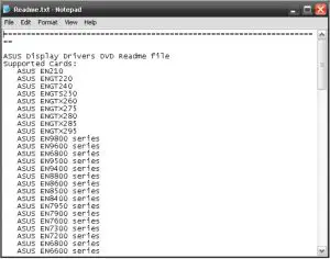 Viewing the Read Me file