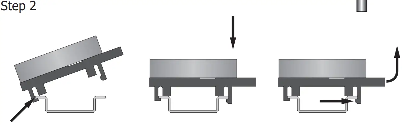 Mounting instruction