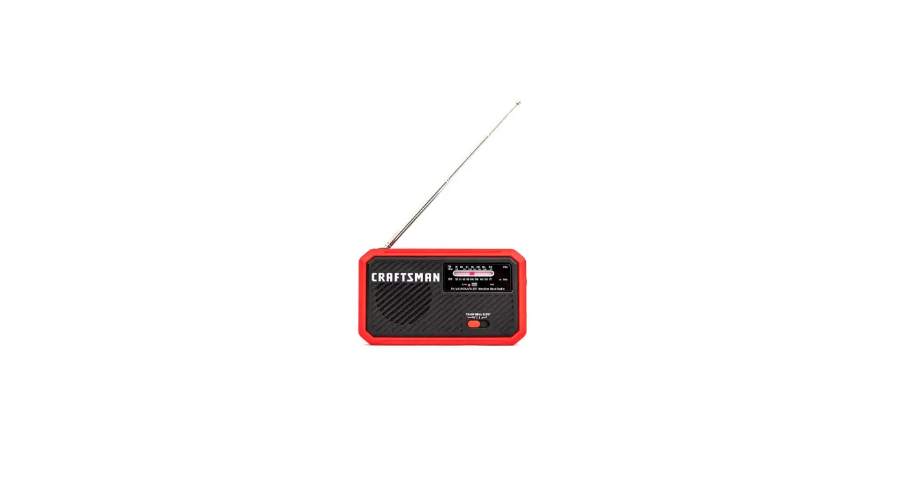Craftsman Cmxzrazw822 Emergency Weather Alert Radio With Battery Backup-user Guide