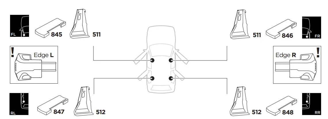 THULE-145299-Roof-Rack-System-Custom-Fit-Kit-FIG3