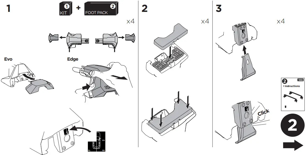 THULE-145299-Roof-Rack-System-Custom-Fit-Kit-FIG4