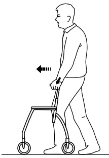 INVACARE Dolomite Gloss Lightweight Rollator - Main Parts5
