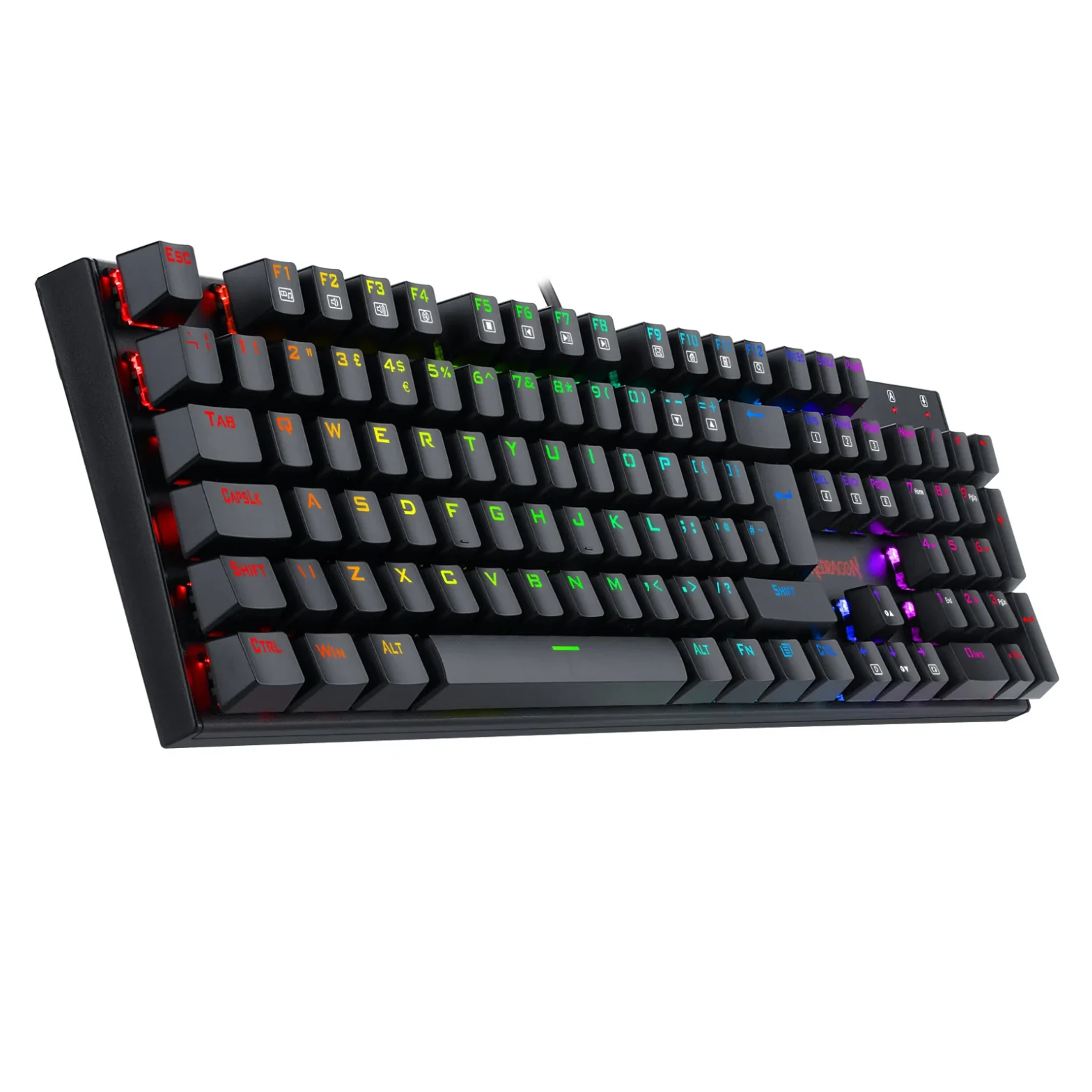 Redragon Rudra Wired Mechanical Gaming Keyboard Instruction Manual