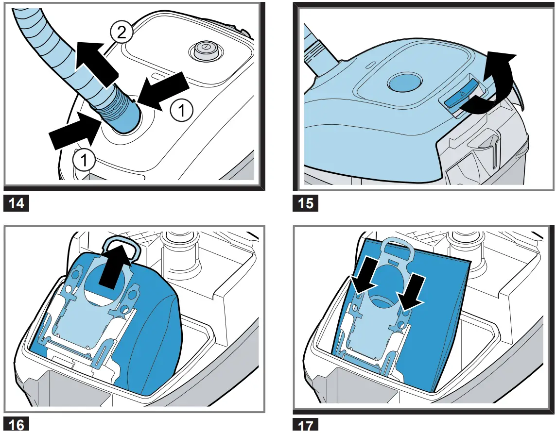 BOSCH BGL38 Bagged Vacuum Cleaner - fig 5