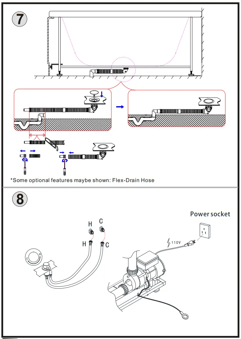ARIEL PW1565959CW1 Bathtub with Jets - fig4