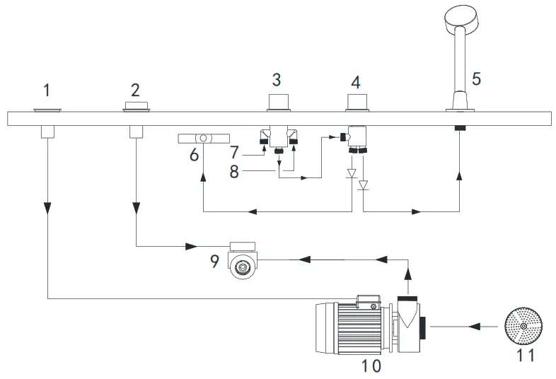 ARIEL PW1565959CW1 Bathtub with Jets - fig6