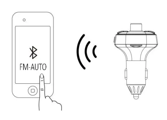 SAMSUNG 9084 Bluetooth Car Charger FIG 4