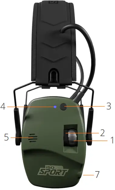 ISOtunes DEFY SLIM Ultra-comfortable Electronic Earmuff-fig2