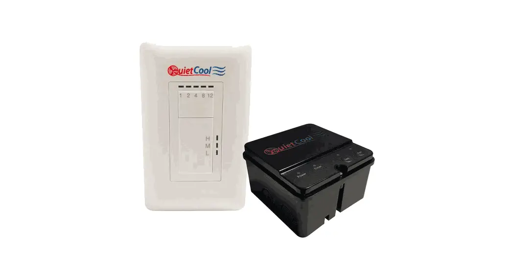 Quietcool It-rfswitch-01 Wall Switch And It-rfhub-01 Hub Installation Guide