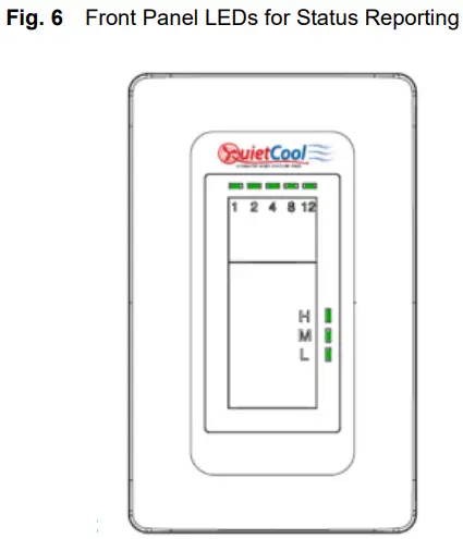 QuietCool IT RFSWITCH 01 Wall Switch and IT RFHUB 01 Hub - Fig 4