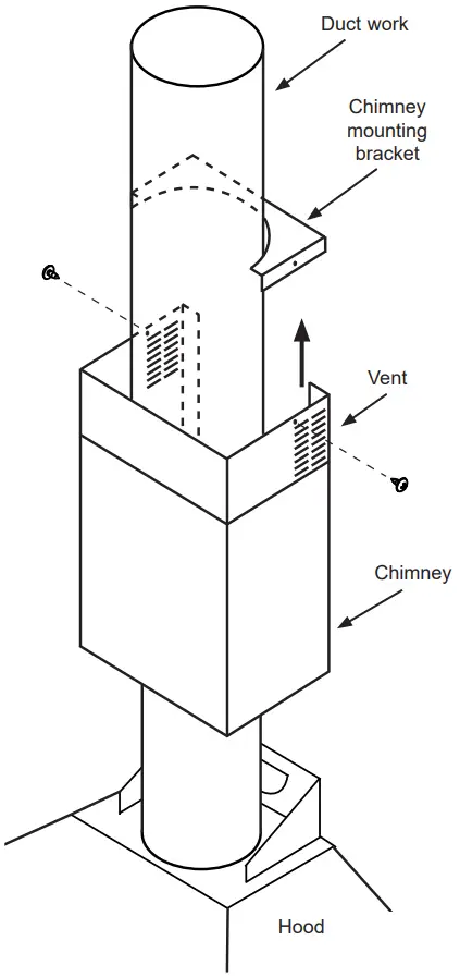 dacor DHW482 Wall Hoods - FIG 17