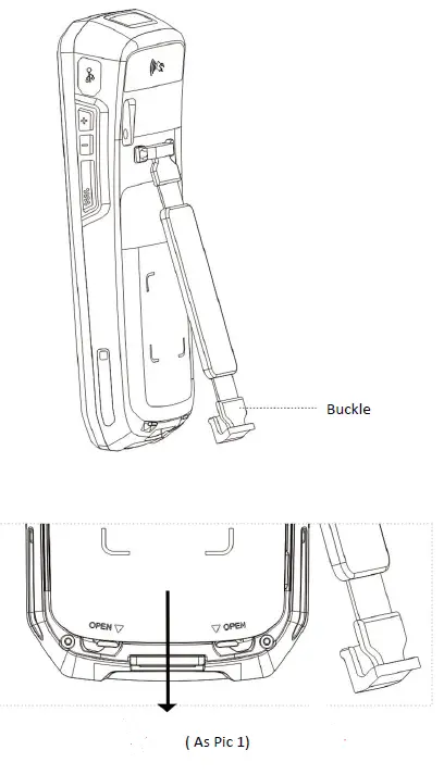 PDA Handheld Terminal 5 Inch Android 9 4G-2
