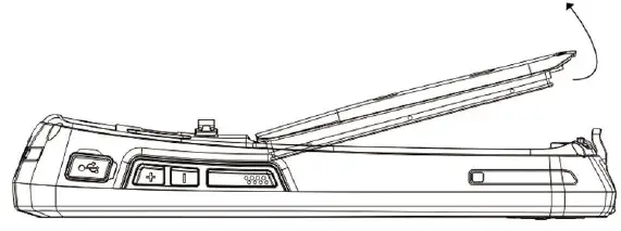 PDA Handheld Terminal 5 Inch Android 9 4G-4