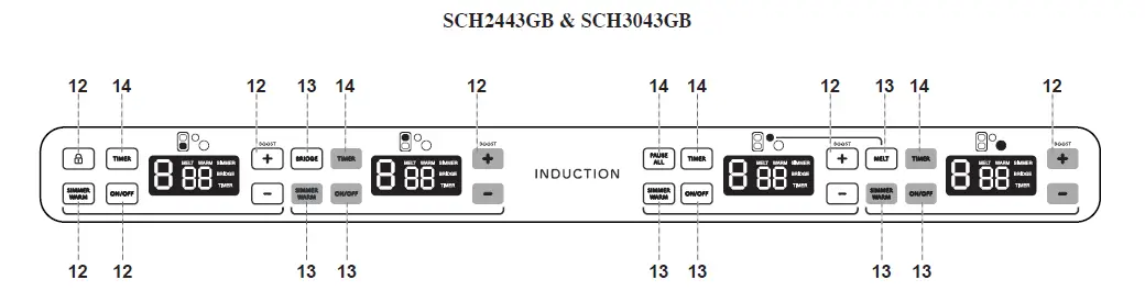 SHARP-SCH2443GB-24-Inch-Induction-Smoothtop-Cooktop-10