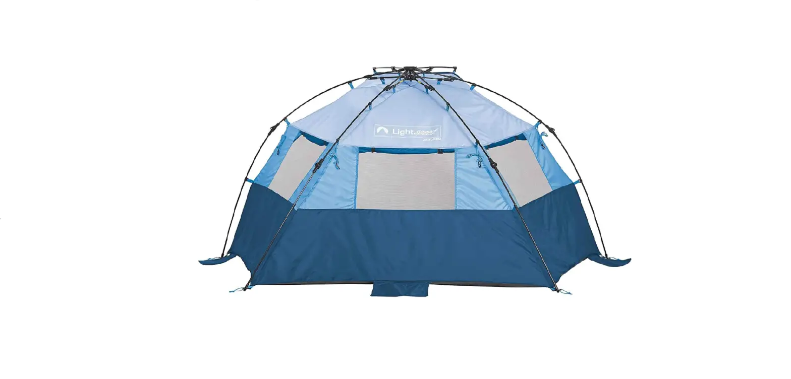 Lightspeed B087tgrrfx Quick Cabana Beach Tent Sun Shelter Instruction Manual
