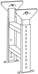H-Stand x 4 (not included)