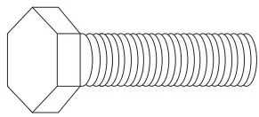9/16" (14 mm) Bolt x 8