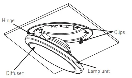 legrand EFND620WE Ceiling Exhaust Fan with Light - fig10