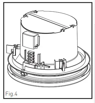 legrand EFND620WE Ceiling Exhaust Fan with Light - fig4