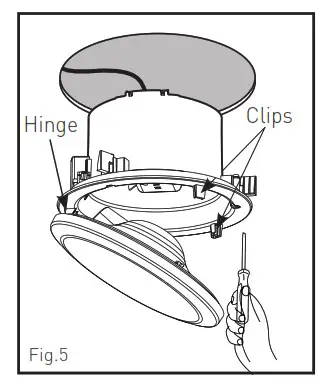 legrand EFND620WE Ceiling Exhaust Fan with Light - fig5