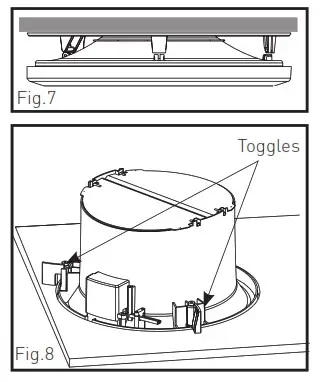 legrand EFND620WE Ceiling Exhaust Fan with Light - fig7