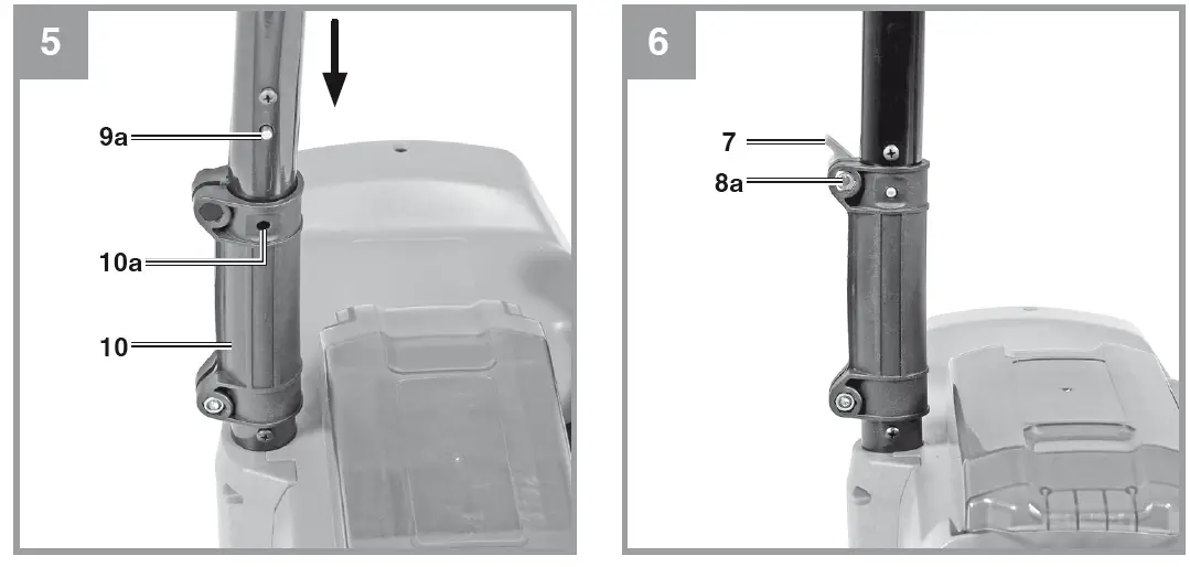 EINHELL GE-ST 36 Cordless Snow Thrower 4