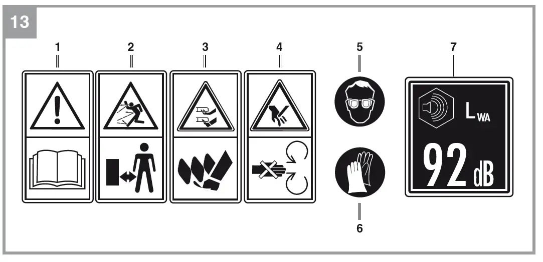 EINHELL GE-ST 36 Cordless Snow Thrower 8