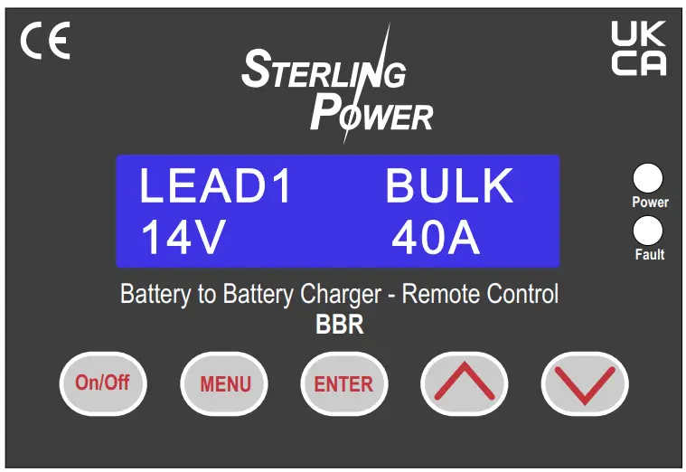 STERLING POWER BBR Battery to Battery Charger Remote Control-fig1