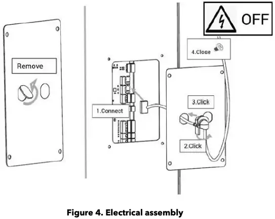 Figure 4 Electrical assembly