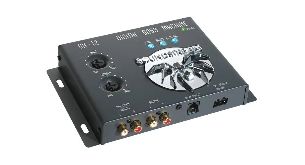 Soundstream Bx-12 Digital Bass Reconstruction Processor Owner's Manual Soundstream Bx-12 Digital Bass Reconstruction Processor Owner's Manual