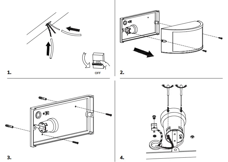 HOFTRONIC-5426827-Norton LED-Wall-Light-fig-1