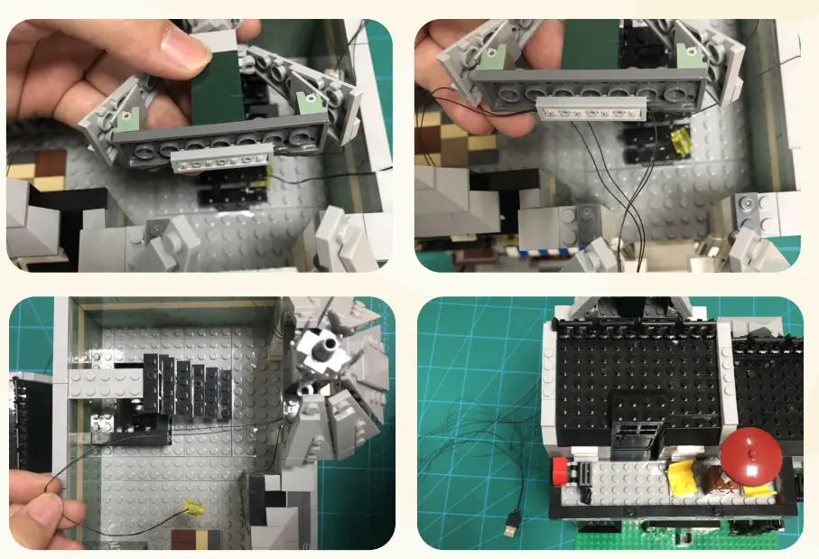 GAME OF BRICKS 10185 Light Kit for Green Grocer-fig13