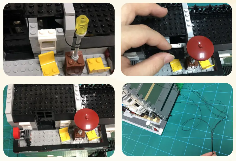 GAME OF BRICKS 10185 Light Kit for Green Grocer-fig15